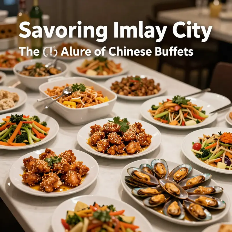 An array of enticing dishes at New China Buffet, highlighting the diverse offerings available to patrons.