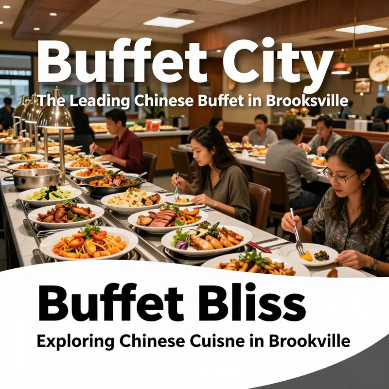Buffet City offers a vibrant dining atmosphere with a rich selection of dishes.