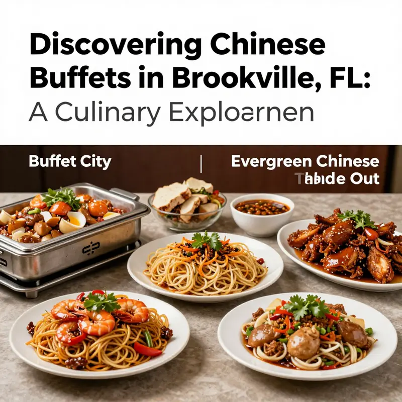 The colorful and vibrant interior of Buffet City, featuring a variety of Chinese dishes in a lively dining atmosphere.