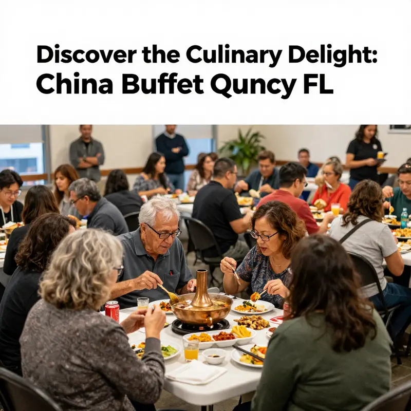 The welcoming facade of China Buffet in Quincy, FL.