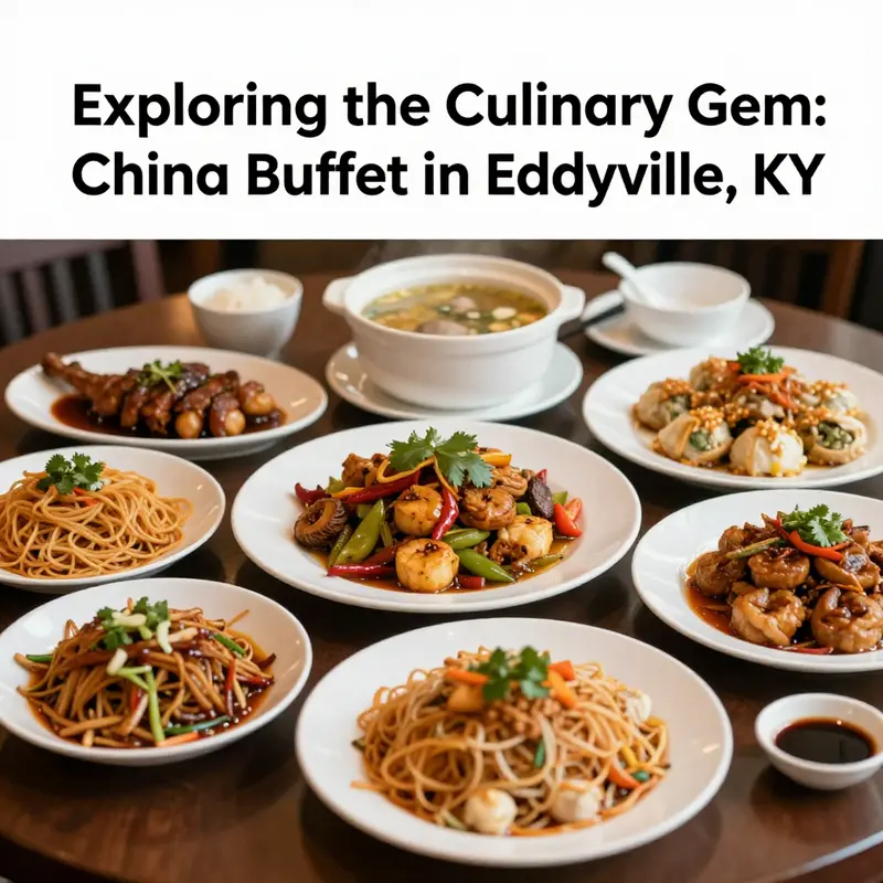 China Buffet in Eddyville, KY, is an inviting place offering a variety of Chinese and Asian dishes.