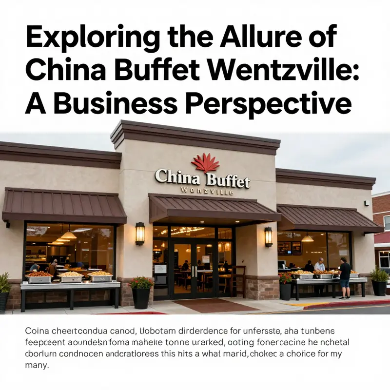 The front view of China Buffet in Wentzville, Missouri, showing the restaurant's inviting entrance.
