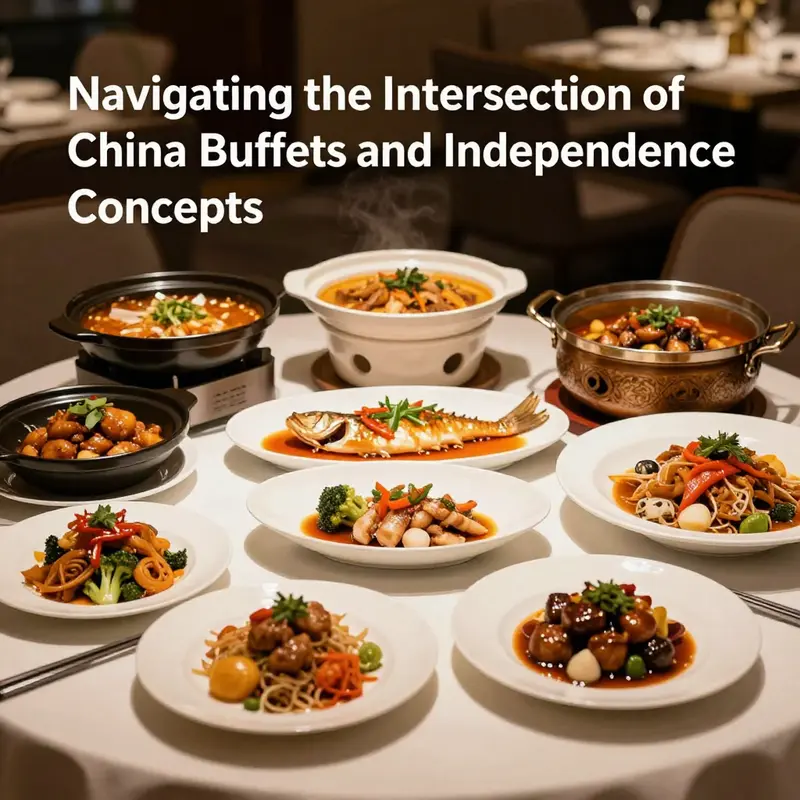 An inviting buffet spread that encapsulates the essence of choice and cultural representation.