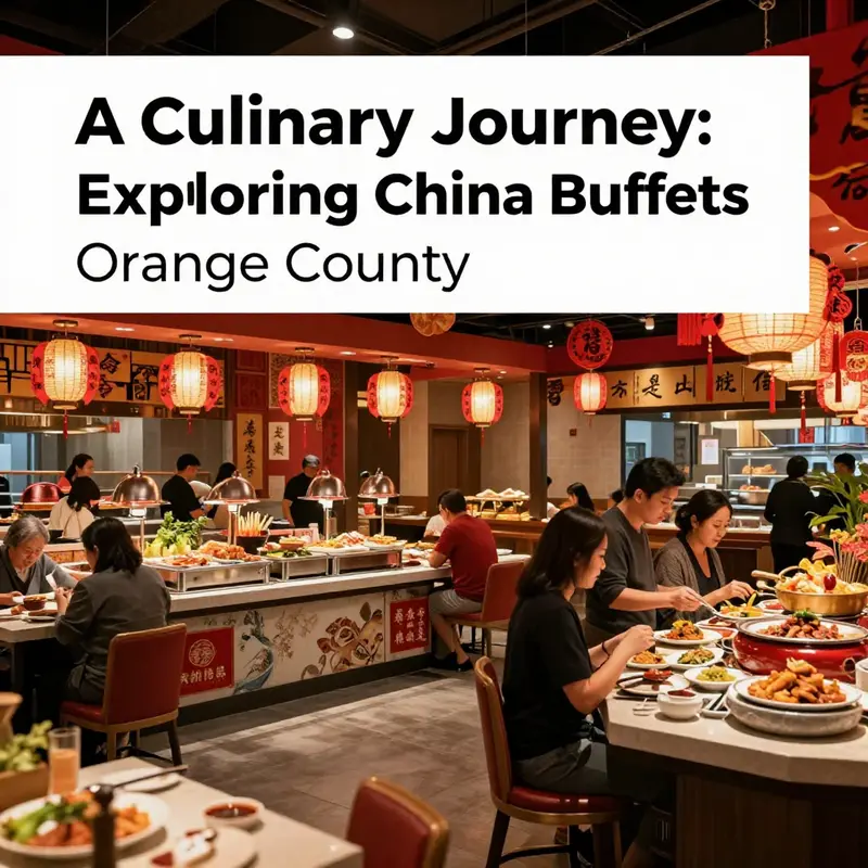 A welcoming atmosphere of a Chinese buffet restaurant, featuring diverse dishes and satisfied diners.