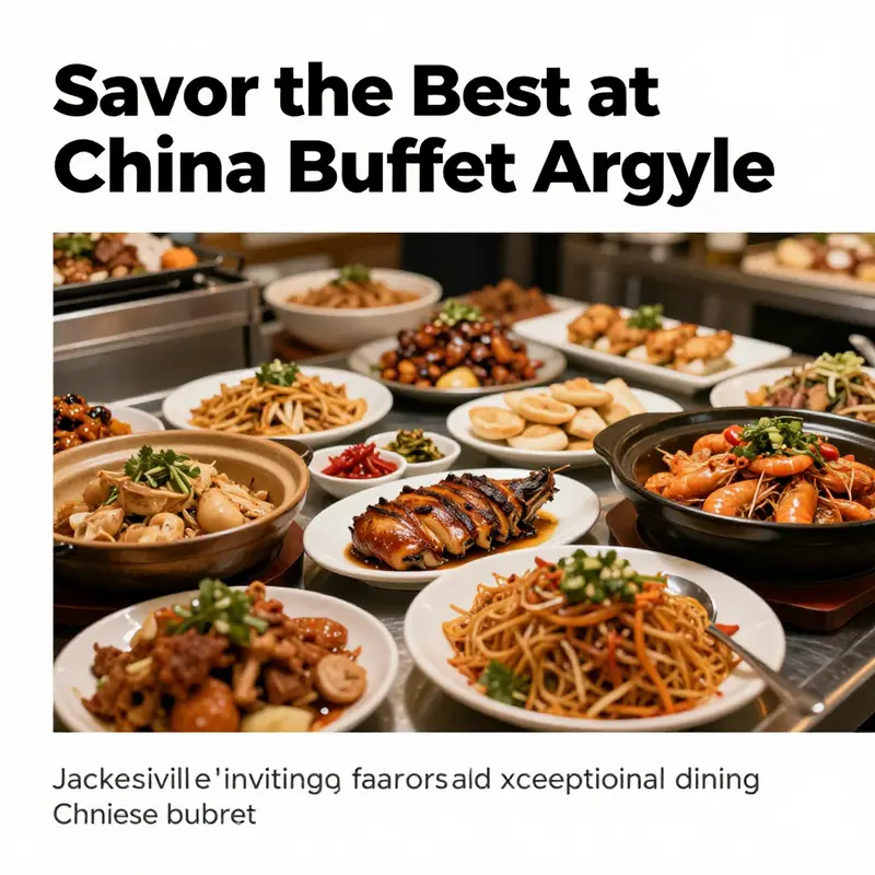 A visually appealing spread of a variety of Chinese dishes featured in the buffet.