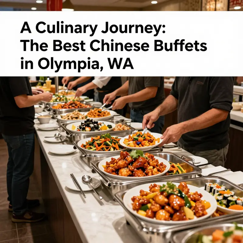 The vibrant and welcoming interior of Main Chinese Buffet, featuring a diverse selection of authentic Chinese dishes.