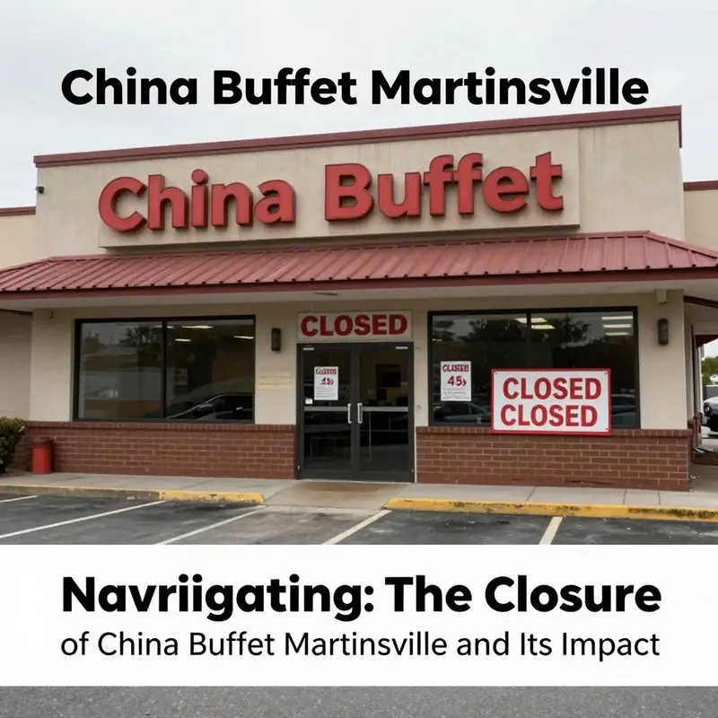 The former China Buffet location, now closed, highlights the challenges faced by local dining establishments.