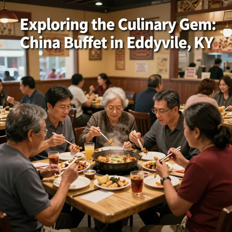 China Buffet in Eddyville, KY, is an inviting place offering a variety of Chinese and Asian dishes.