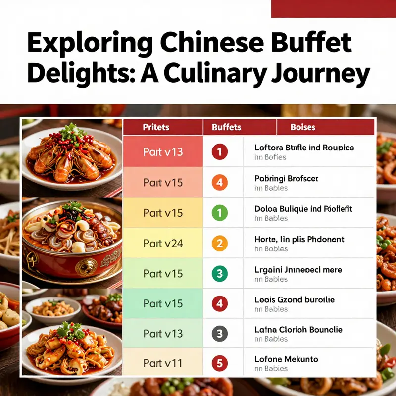 An inviting spread of diverse dishes found in the top Chinese buffets of Boise.