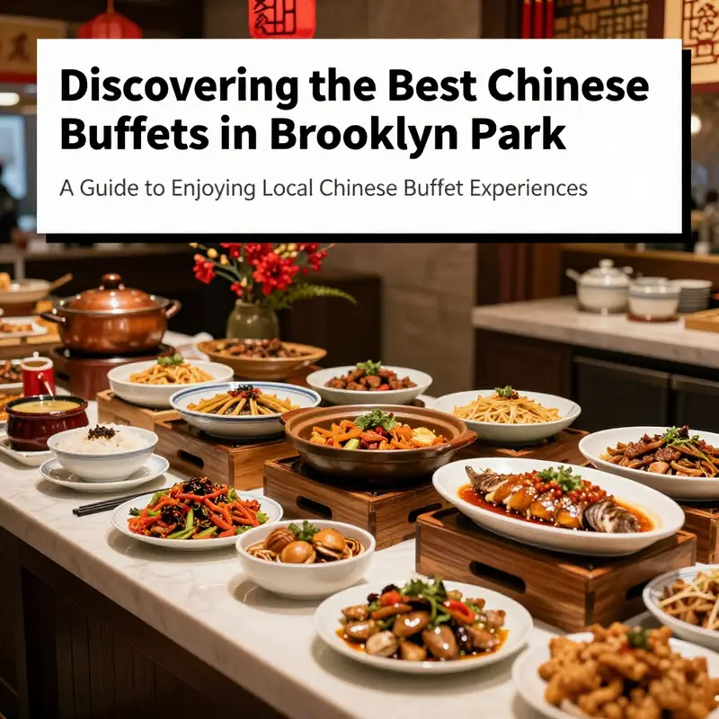 An enticing buffet arrangement featuring a variety of Chinese cuisines in a well-decorated restaurant setting.