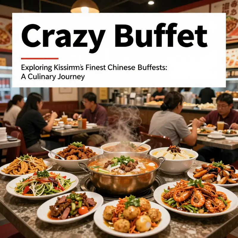 The bustling interior of Crazy Buffet, a favorite among locals for its extensive menu.