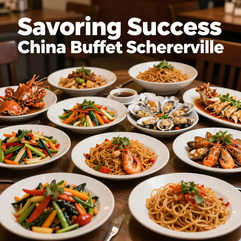 A feast of flavors at China Buffet, showcasing the diverse buffet options available.