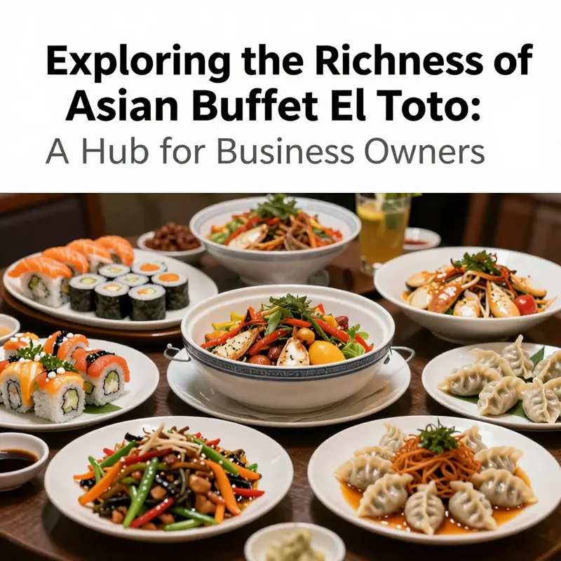 A sumptuous array of dishes at Asian Buffet El Toro showcasing its culinary diversity.