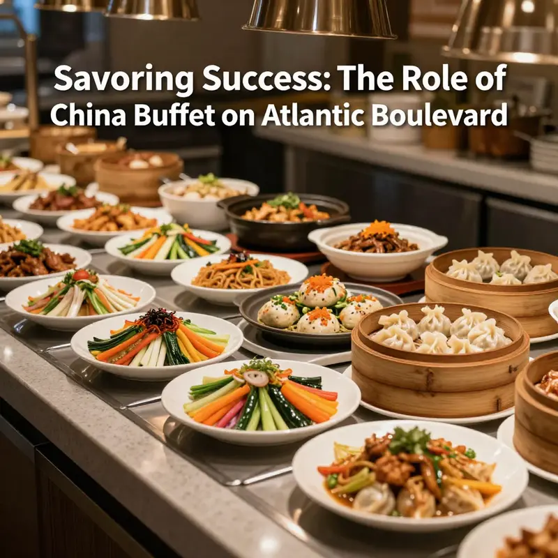 An array of authentic Chinese dishes highlights the culinary diversity at China Buffet.
