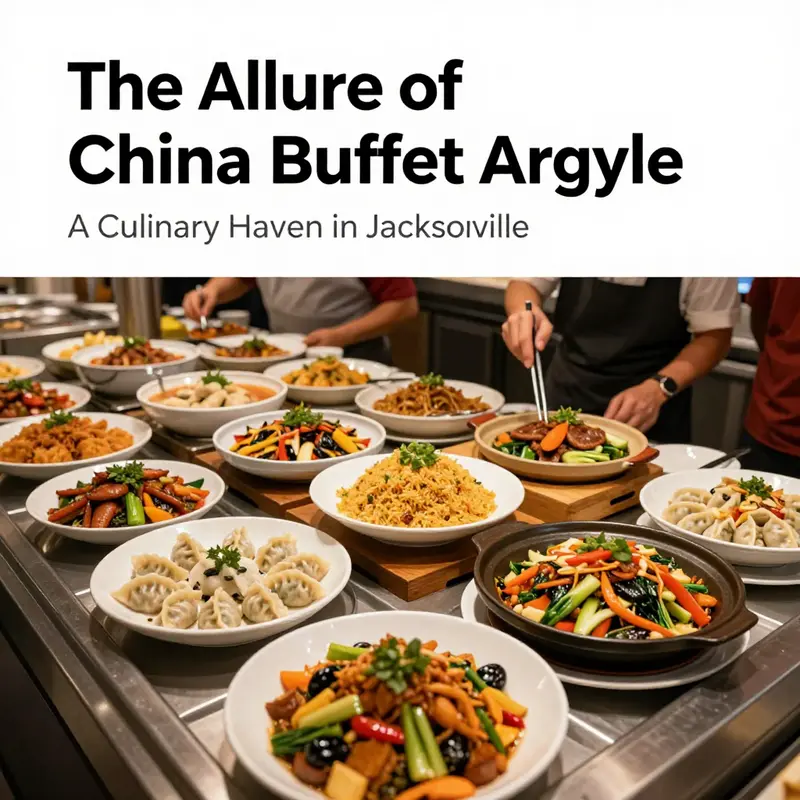 A tempting array of dishes ready to delight diners at China Buffet Argyle.