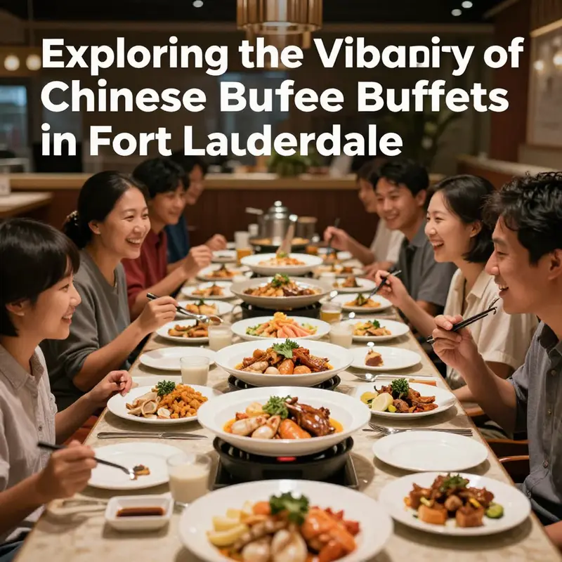 A colorful assortment of dishes available at Chinese buffets, illustrating the variety that attracts patrons.