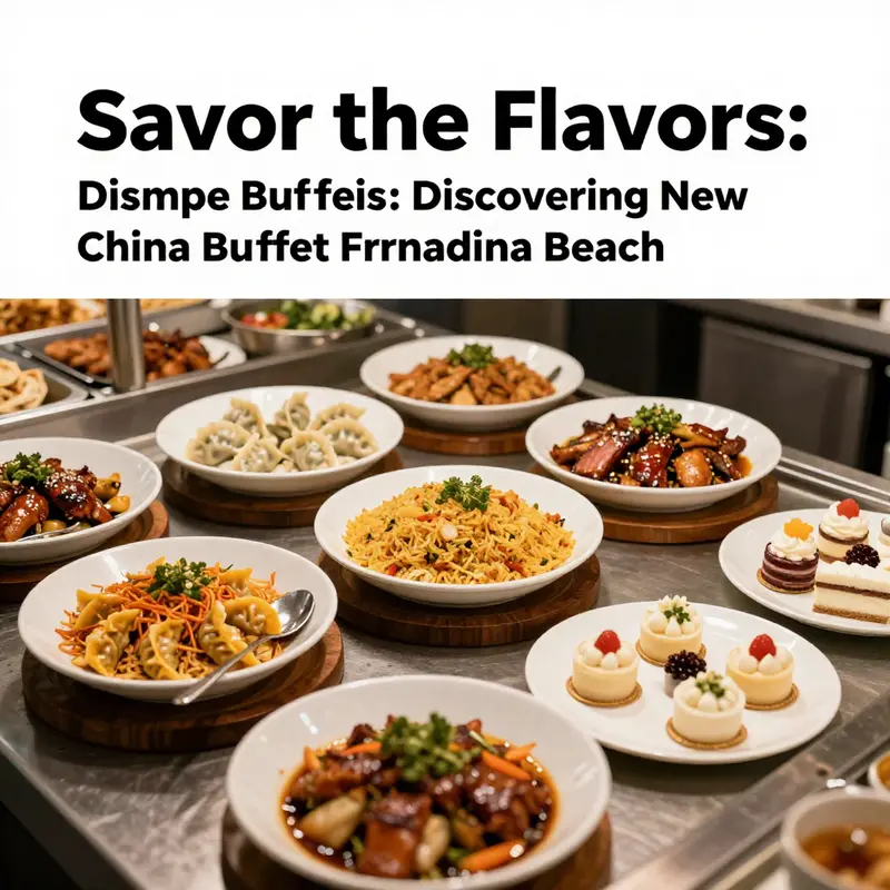 New China Buffet welcomes diners with its charming exterior, located in the heart of Fernandina Beach.