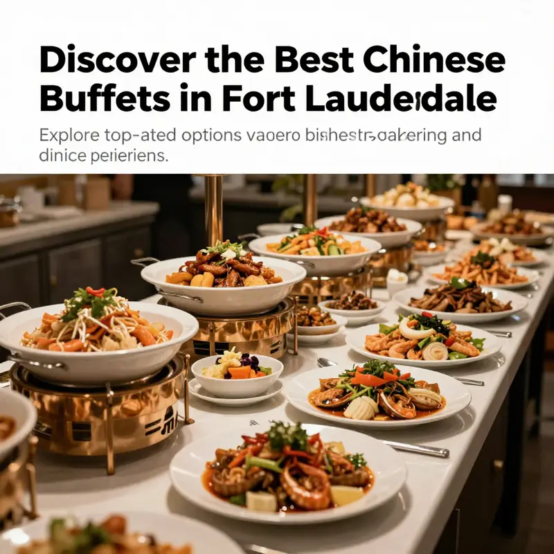 A buffet table with an array of dishes including noodles, dumplings, and stir-fries in a Chinese restaurant.