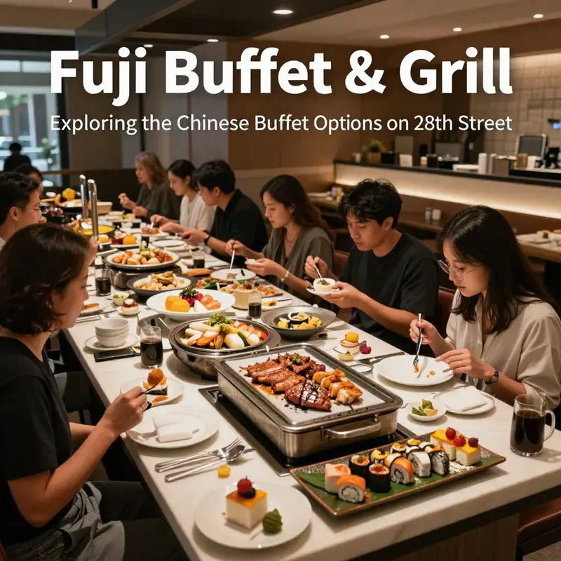 An enticing variety of dishes at China Buffet showcasing their vast offering.