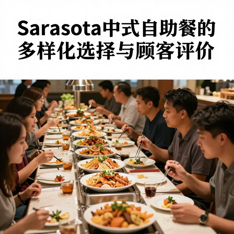 An inviting buffet spread at Buffet City Sarasota, perfect for exploring diverse Chinese and Asian flavors.