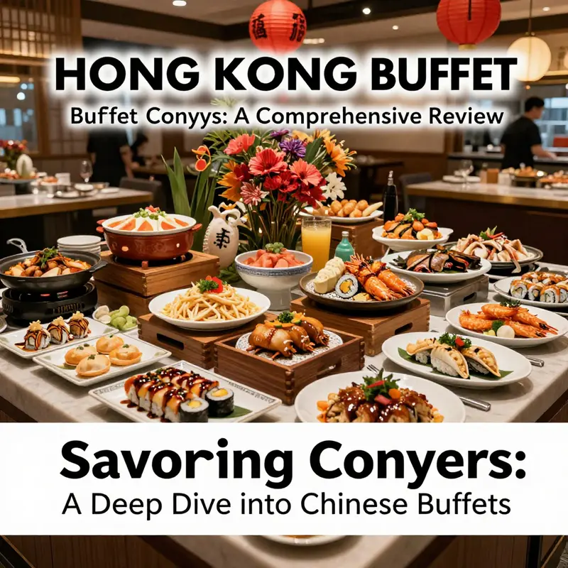Diverse selection of dishes at Hong Kong Buffet in Conyers.