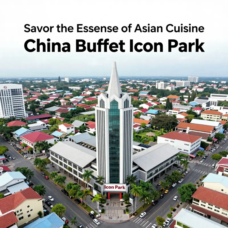 An enticing spread of Asian delicacies at China Buffet Icon Park, showcasing the variety and quality of cuisine.