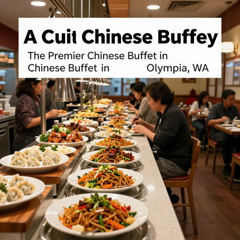 The vibrant and welcoming interior of Main Chinese Buffet, featuring a diverse selection of authentic Chinese dishes.