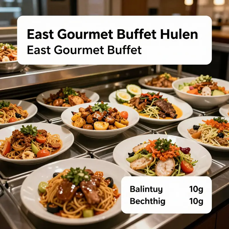 Overview of pricing structure at East Gourmet Buffet on Hulen.