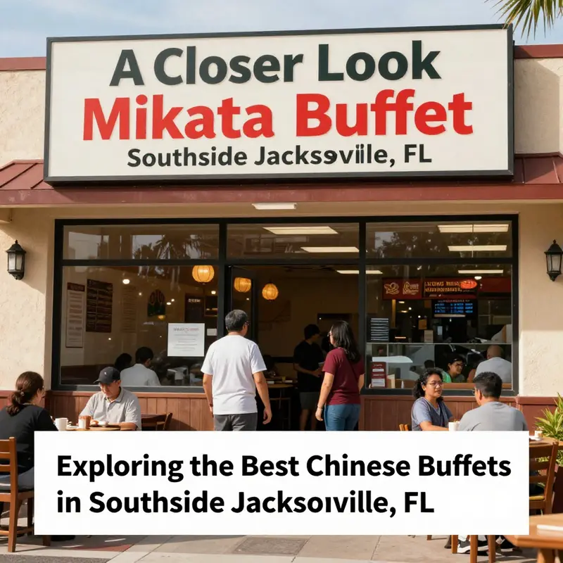 A lively atmosphere at one of Southside Jacksonville’s top Chinese buffets, showcasing a variety of dishes.