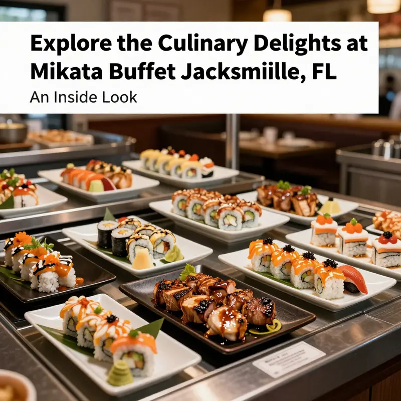 An impressive spread of Mikata Buffet’s menu offerings showcasing their diverse culinary choices.