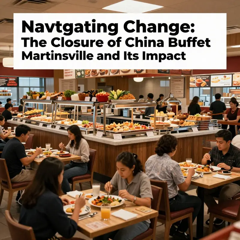 The former China Buffet location, now closed, highlights the challenges faced by local dining establishments.