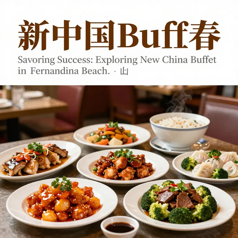 A feast of Chinese dishes awaits at New China Buffet, highlighting their diverse offerings and vibrant presentation.