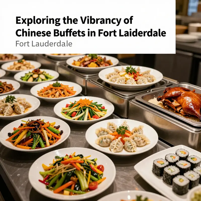 A colorful assortment of dishes available at Chinese buffets, illustrating the variety that attracts patrons.