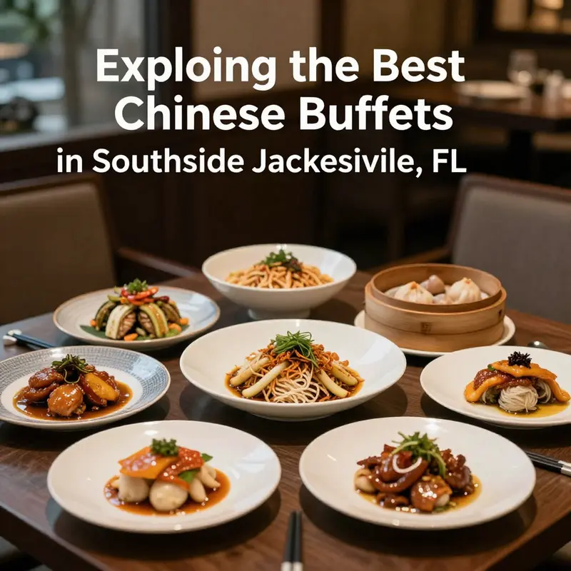 A lively atmosphere at one of Southside Jacksonville’s top Chinese buffets, showcasing a variety of dishes.