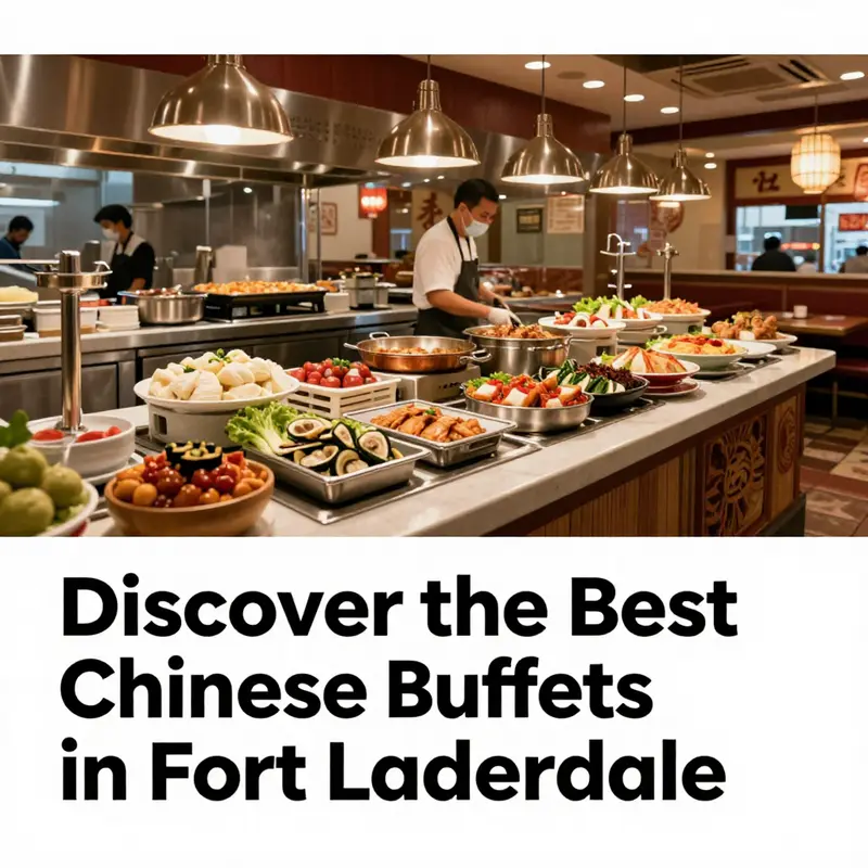 Explore the top-rated Chinese buffets in Fort Lauderdale known for their quality food and exceptional service.