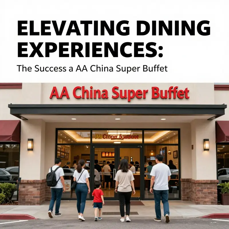Guests enjoying a warm dining atmosphere at AA China Super Buffet, highlighting the restaurant’s focus on cleanliness and customer service.