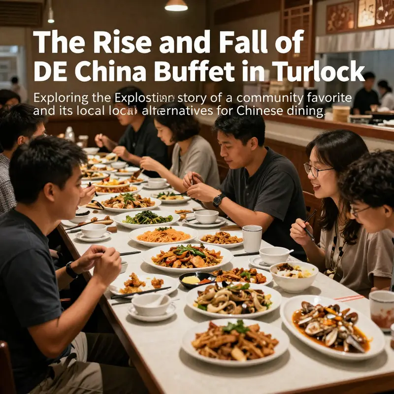 A colorful buffet table laden with traditional Chinese dishes, capturing the joy of communal dining.