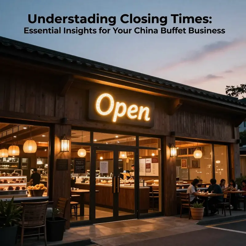 General closing times can vary, affecting customer dining plans.