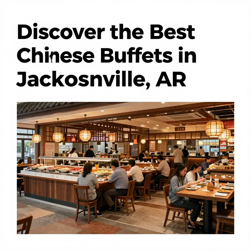A busy Chinese buffet restaurant front, attracting customers with its vibrant atmosphere and welcoming design.