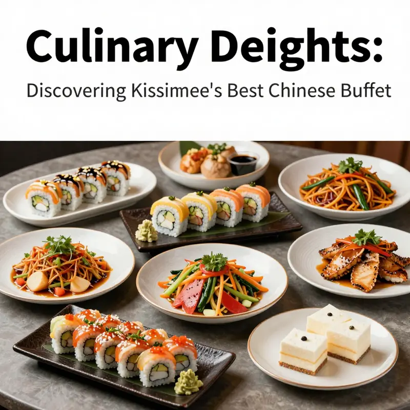 Kizuna Asian Buffet & Sushi, the top-rated Chinese buffet in Kissimmee, is a favorite for its welcoming atmosphere and diverse menu.
