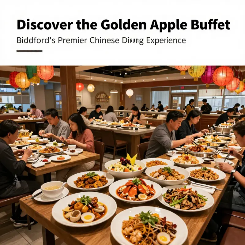 Golden Apple Buffet offers a vibrant dining experience with a wide array of Chinese dishes.