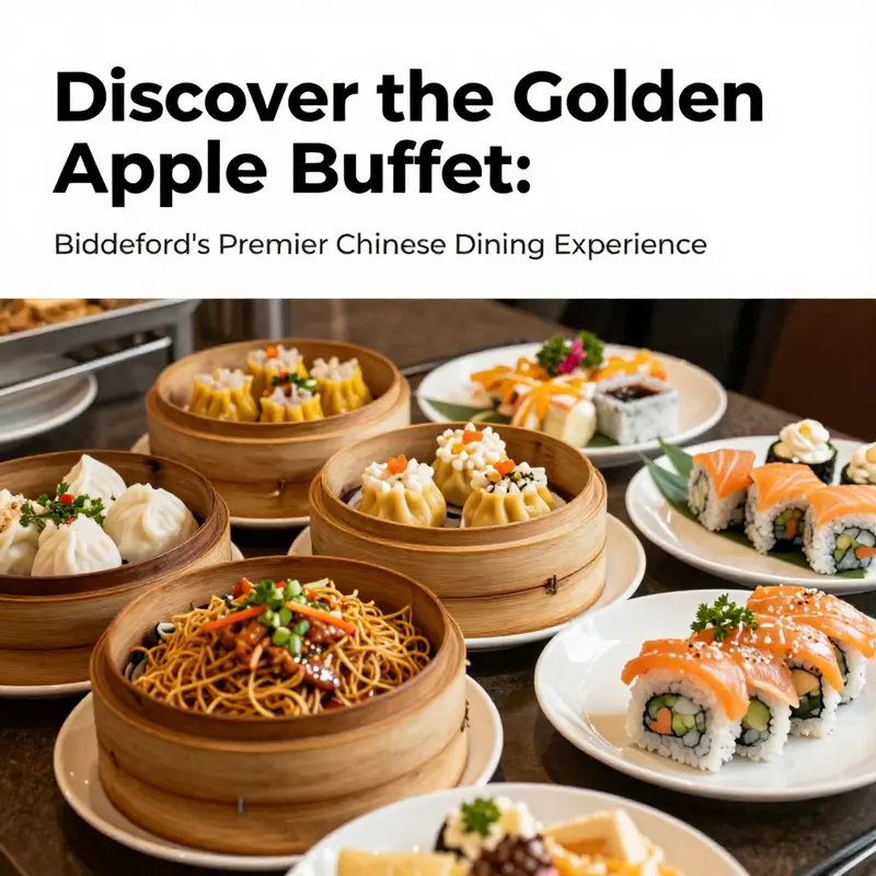 Golden Apple Buffet offers a vibrant dining experience with a wide array of Chinese dishes.