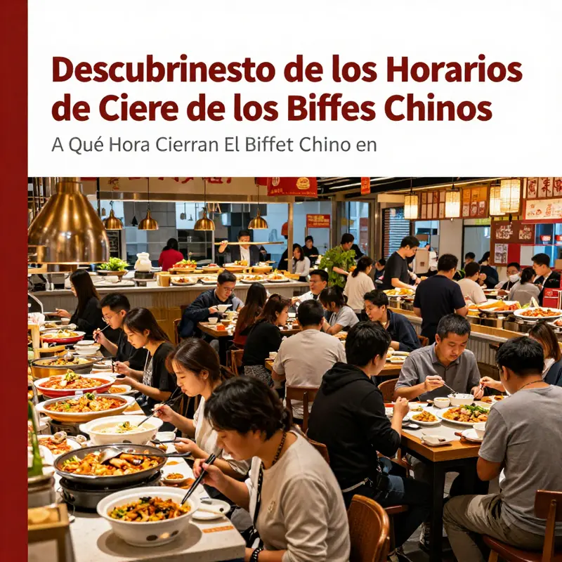 Un buffete chino muy concurrido en Chongqing, demostrando la popularidad y la variedad de opciones de comida.