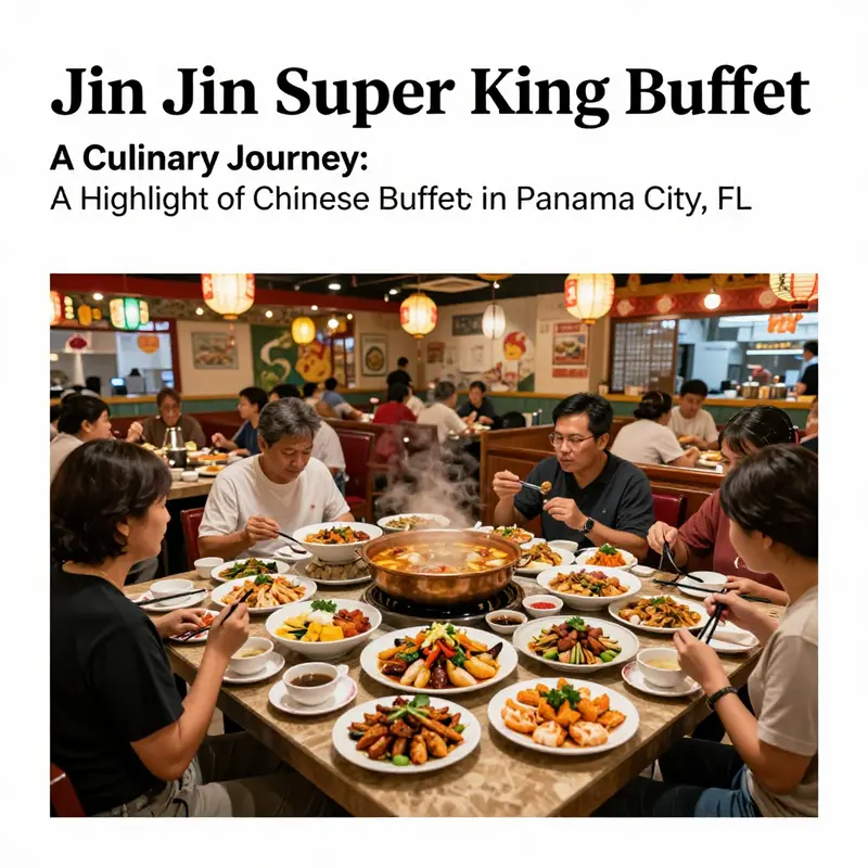 Diners enjoying a vibrant array of dishes at Jin Jin Super King Buffet.