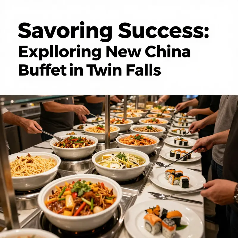 Diverse menu offerings at New China Buffet include a range of Chinese dishes to meet every palate.
