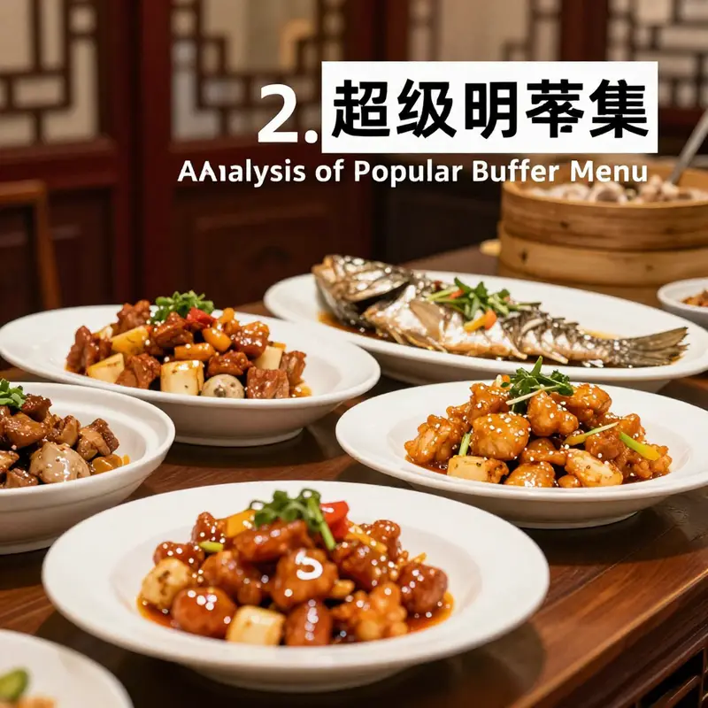 An inviting buffet spread displaying an array of dishes at AA China Super Buffet.