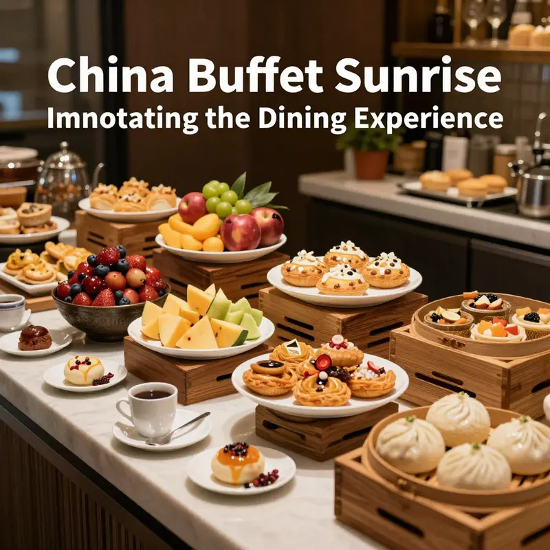 Customers enjoying a variety of dishes at China Buffet, highlighting its operational efficiencies.