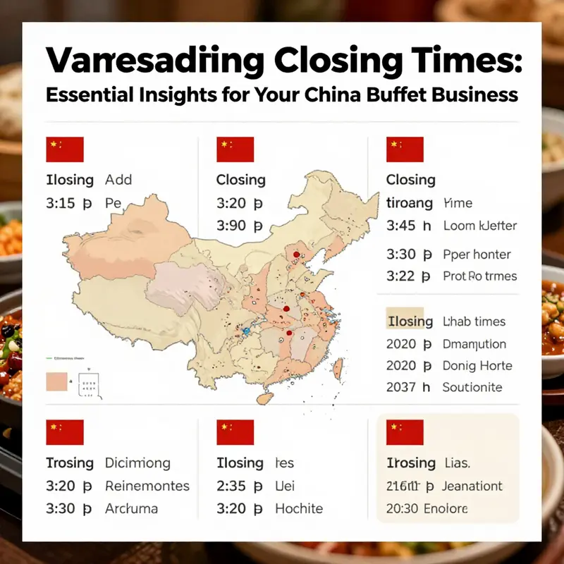 General closing times can vary, affecting customer dining plans.