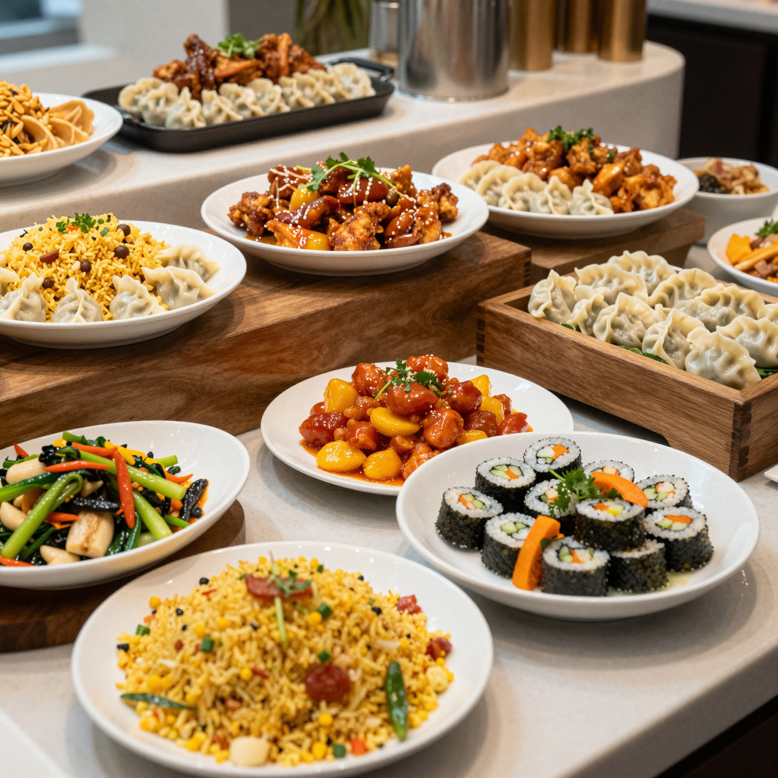 Vibrant Lunch Buffet