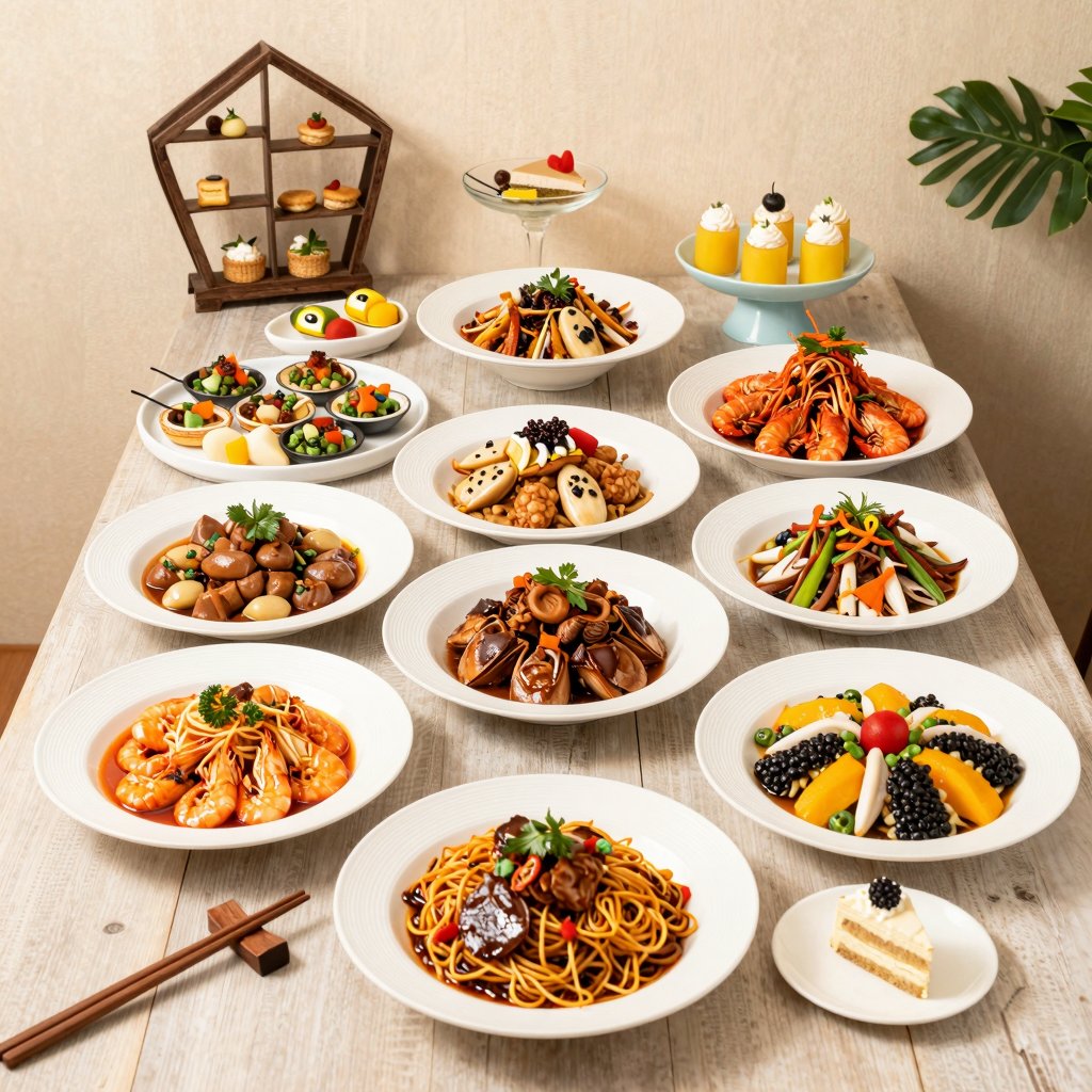 Taste of China Buffet Table